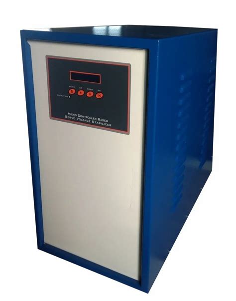 servo stabilizer 3 phase|12kVA Three Phase Servo Voltage Stabilizer .